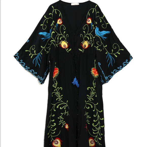 STUNNING cotton embroidered dress - Picture 9 of 11